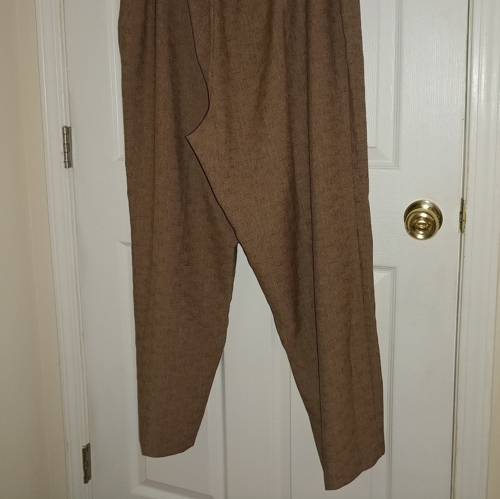 Brown dress pants